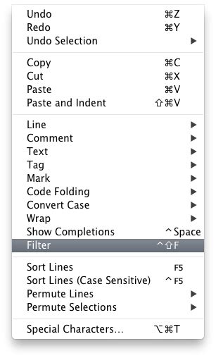 sublime text filter lines containing|Sublime Filterlines .